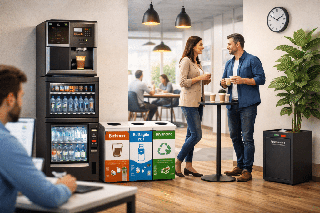 angolo caffè in ufficio