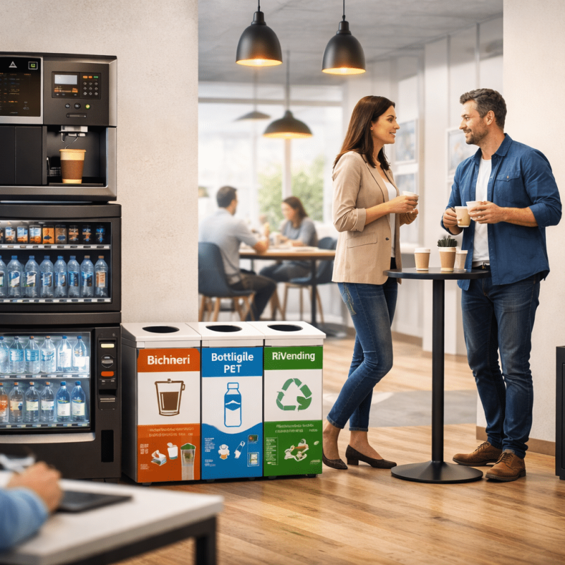 angolo caffè in ufficio