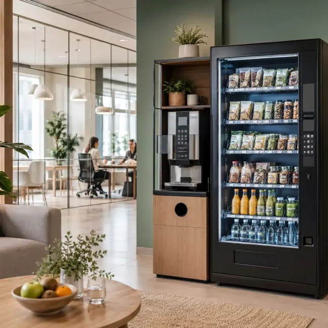 distributori automatici con prodotti biologici
